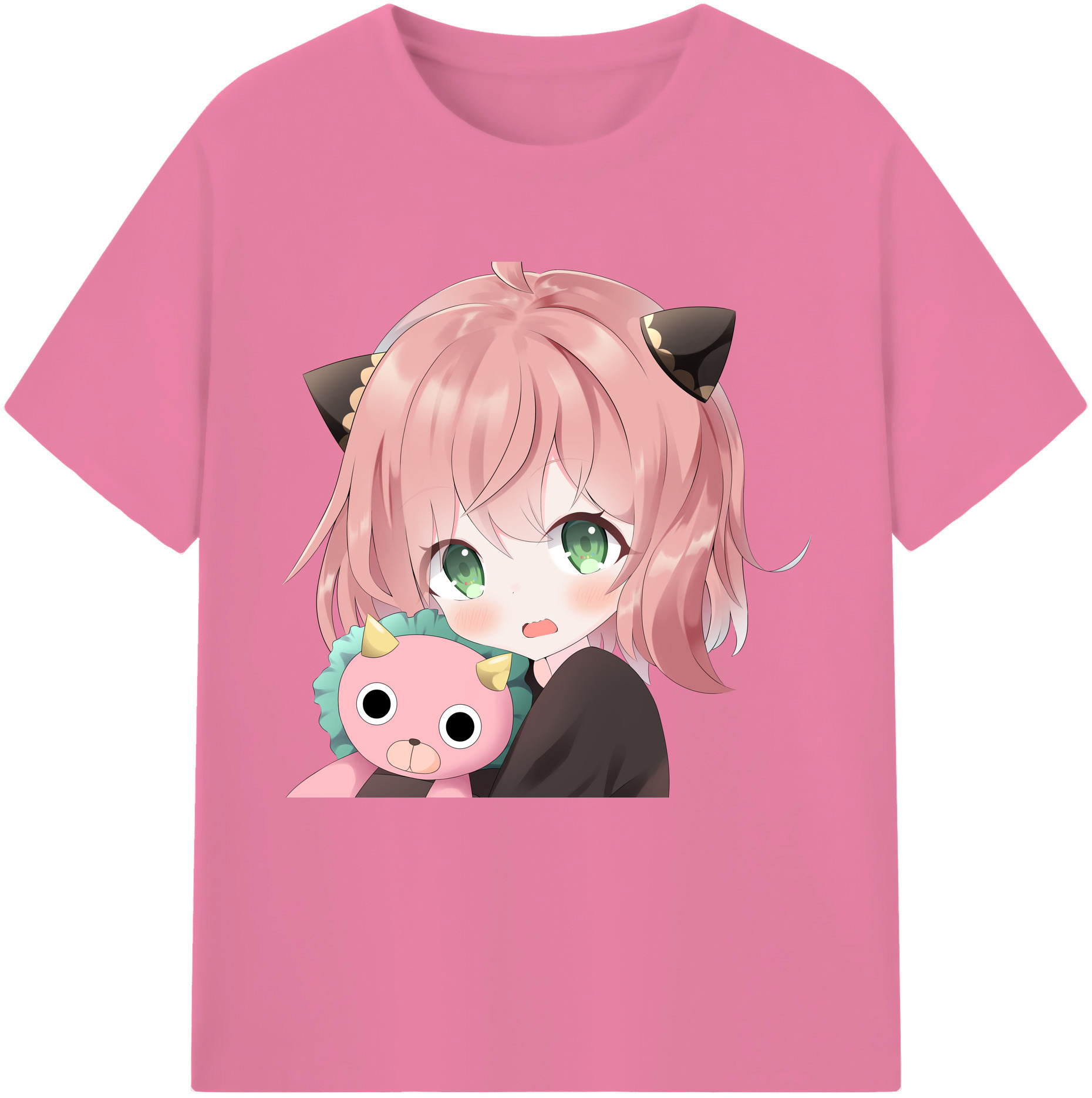 （画像用） SPY×FAMILY间谍家家酒 綿100％半袖Tシャツ（フロントプリント）